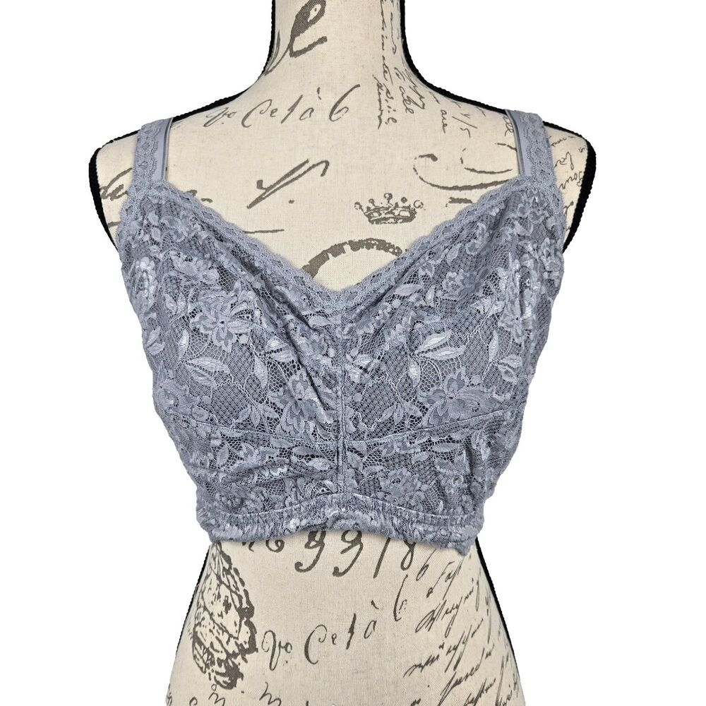 Cosabella Women's Size Small Dove Grey Ultra Curvy‎ Sweet Bralette Unpadded NWT